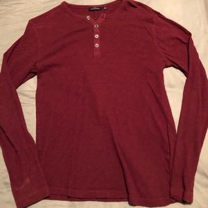 Marc Anthony maroon Henley